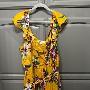 Floral midi dress
